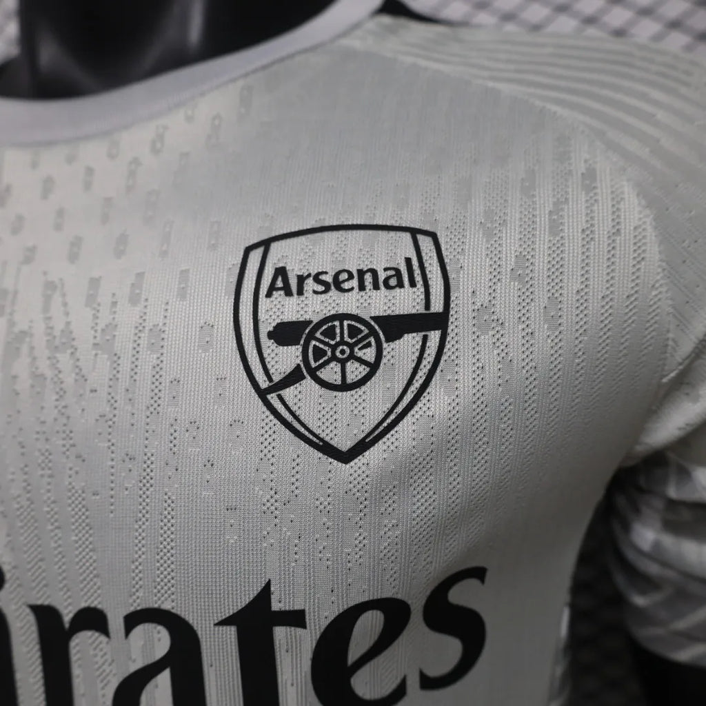Arsenal 2026-2027 Gray Goalkeeper Player Version Jersey