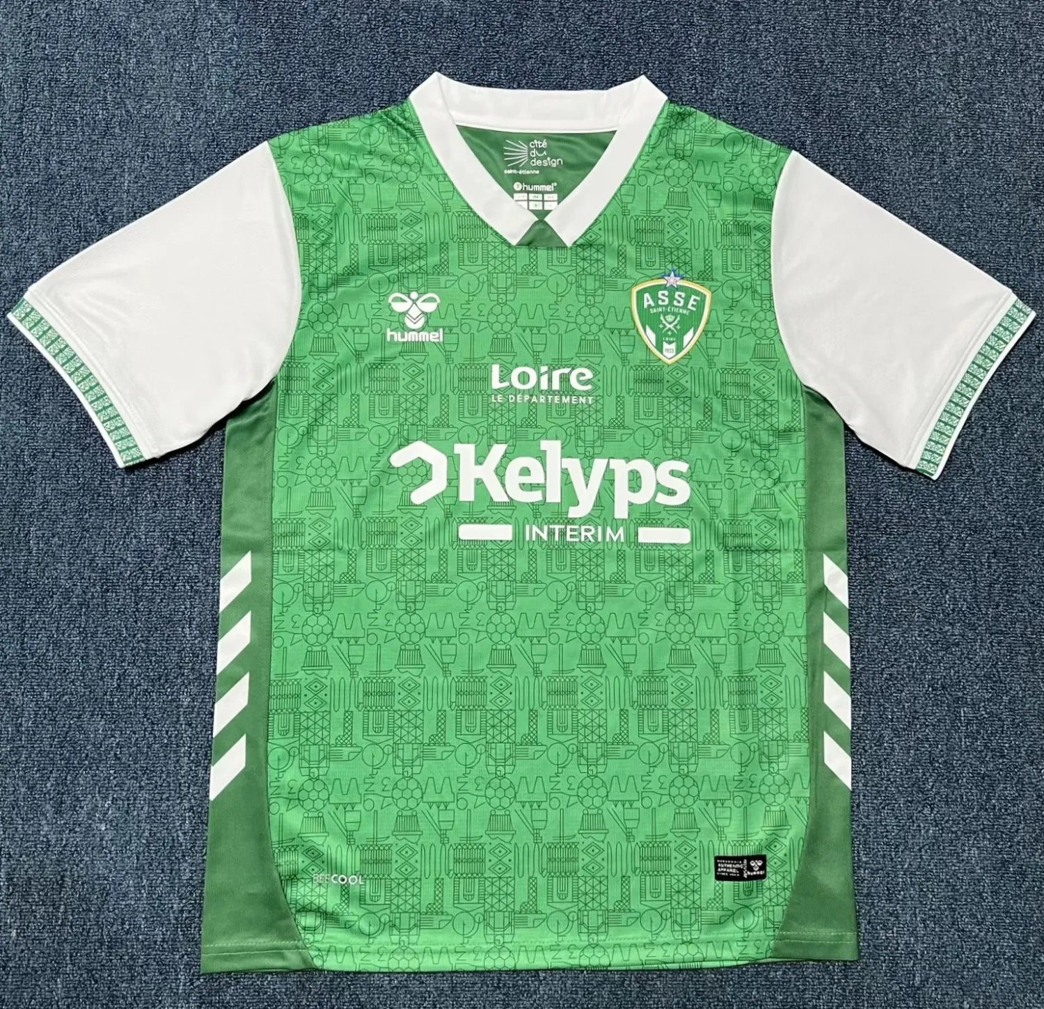Saint-Étienne 2025-2026 Fan Version Home Jersey