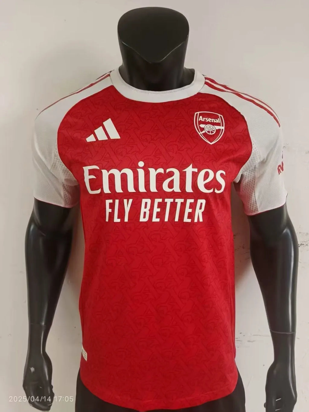 Arsenal 2025-2026 Home Player Version Jersey