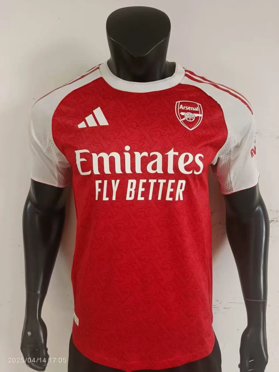 Arsenal 2025-2026 Home Player Version Jersey