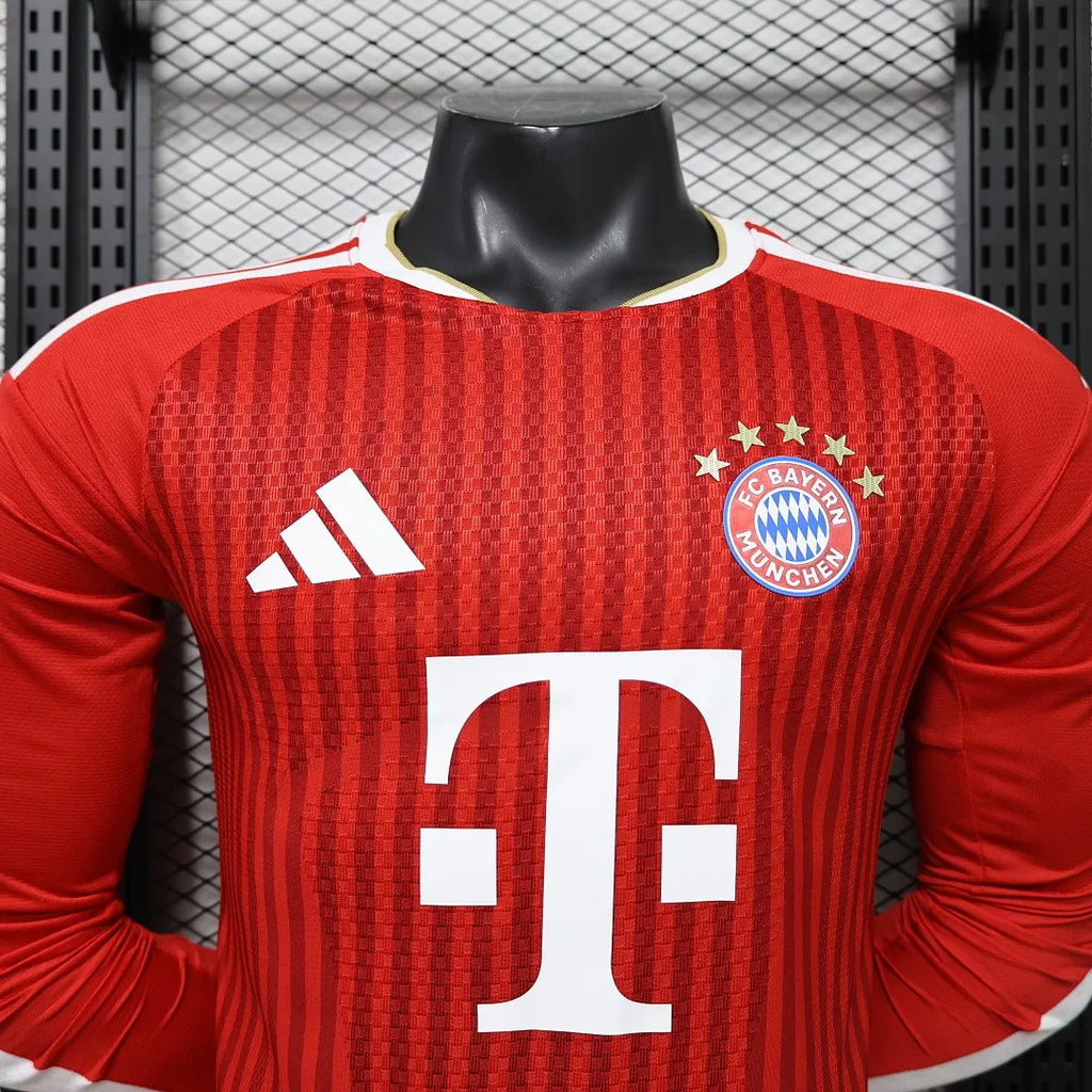 Bayern Munich 2026-2027 Player Version Home Long Sleeve Jersey
