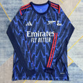 Arsenal 2025-2026 Away Long Sleeve Fan Version Jersey