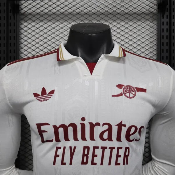 Arsenal 2025-2026 Third Player Version Long Sleeve Jersey