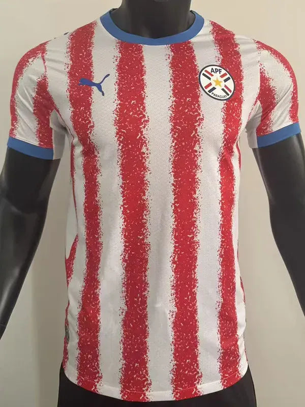 Paraguay 2026-27 Home Player Version Jersey