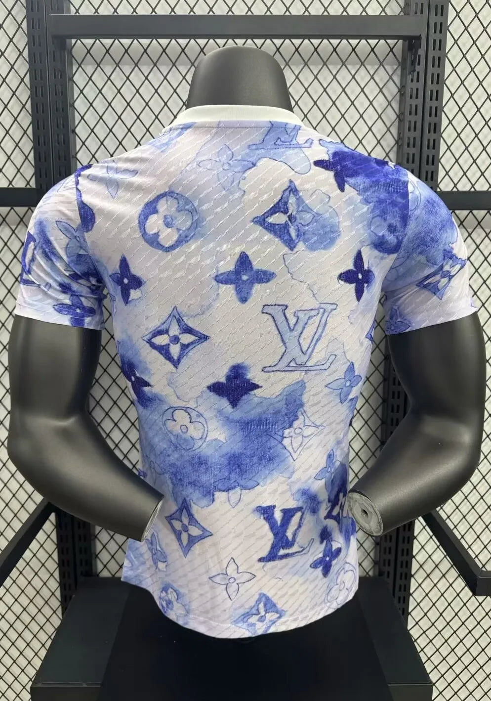 Real Madrid 2025-2026 White and Blue Special Edition Player Version Training Shirt