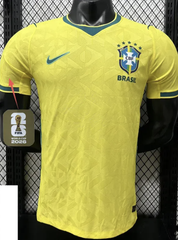 Brazil 2026-27 Home Player Version Jersey