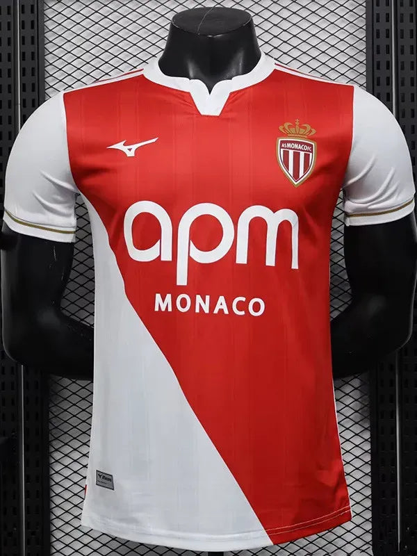 Monaco 2025-2026 Player Version Home Jersey