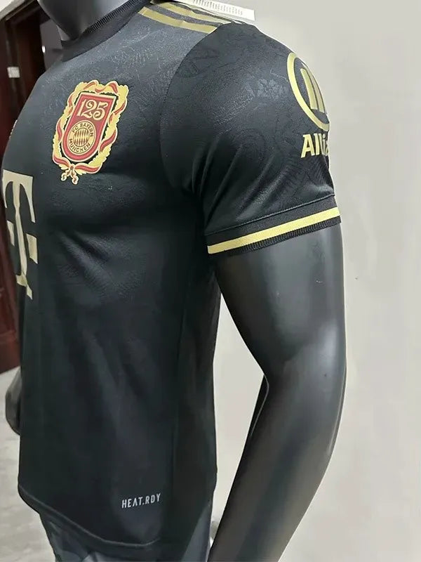 Bayern Munich 2025-2026 Black 125th Anniversary Player Version Jersey