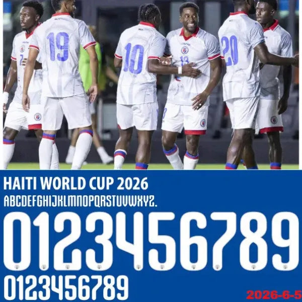 Haiti 2026-27 Home Player Version Jersey
