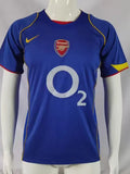 Arsenal 2004-2005 Blue Retro Away Jersey