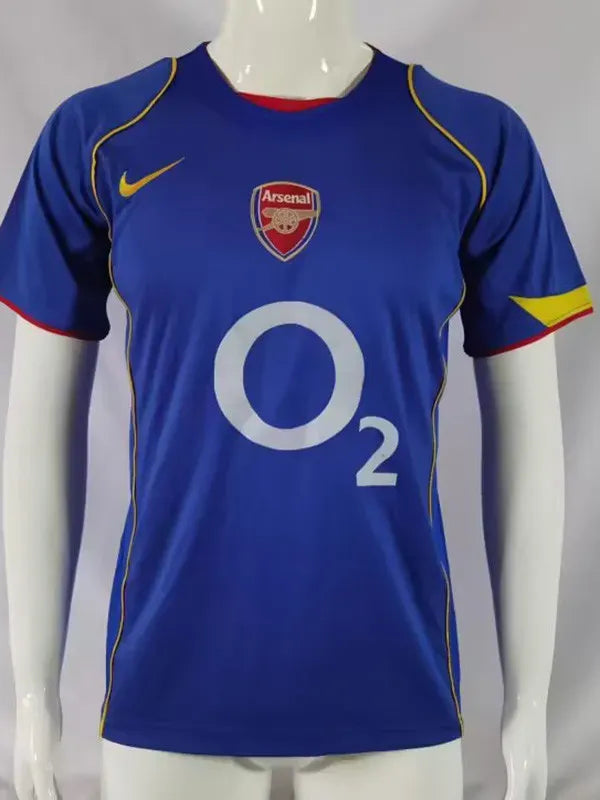 Arsenal 2004-2005 Blue Retro Away Jersey