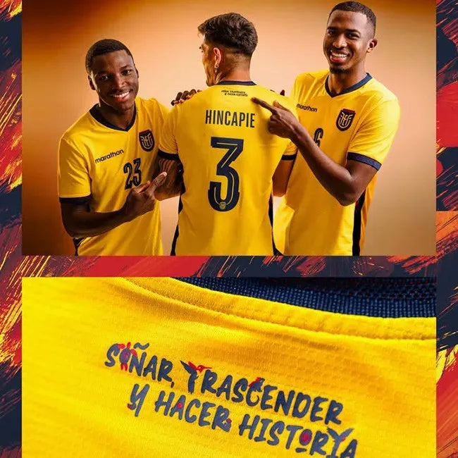 Ecuador 2026-27 Home Fan Version Jersey