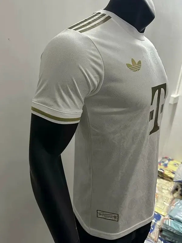 Bayern Munich 2025-2026 White 125th Anniversary Player Version Jersey