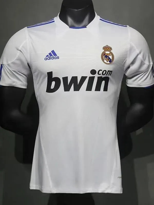 Real Madrid 2010-2011 Retro Home Player Version Jersey