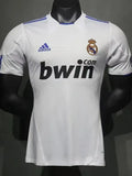Real Madrid 2010-2011 Retro Home Player Version Jersey