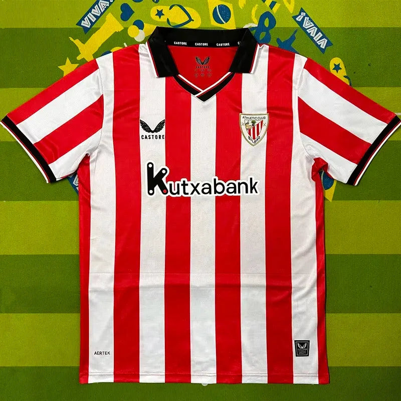 Athletic Club Bilbao 2025-2026 Fan Version Home Jersey