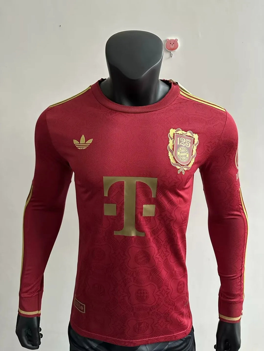 Bayern Munich 2025-2026 125th Anniversary Player Version Long Sleeve Jersey