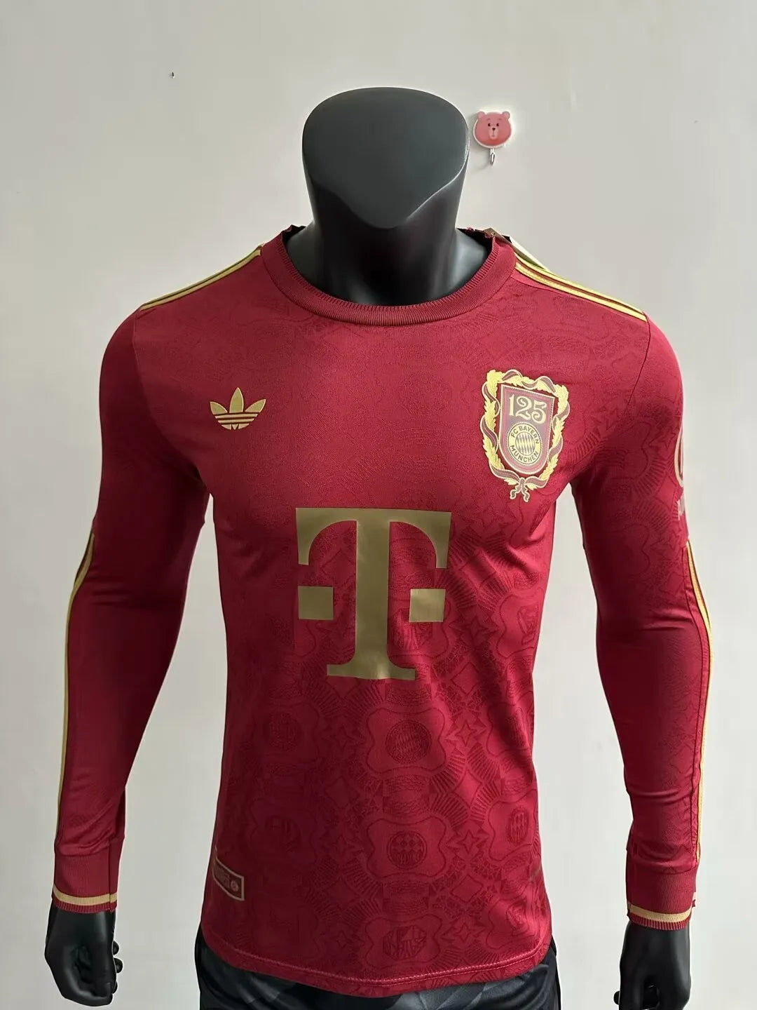 Bayern Munich 2025-2026 125th Anniversary Player Version Long Sleeve Jersey