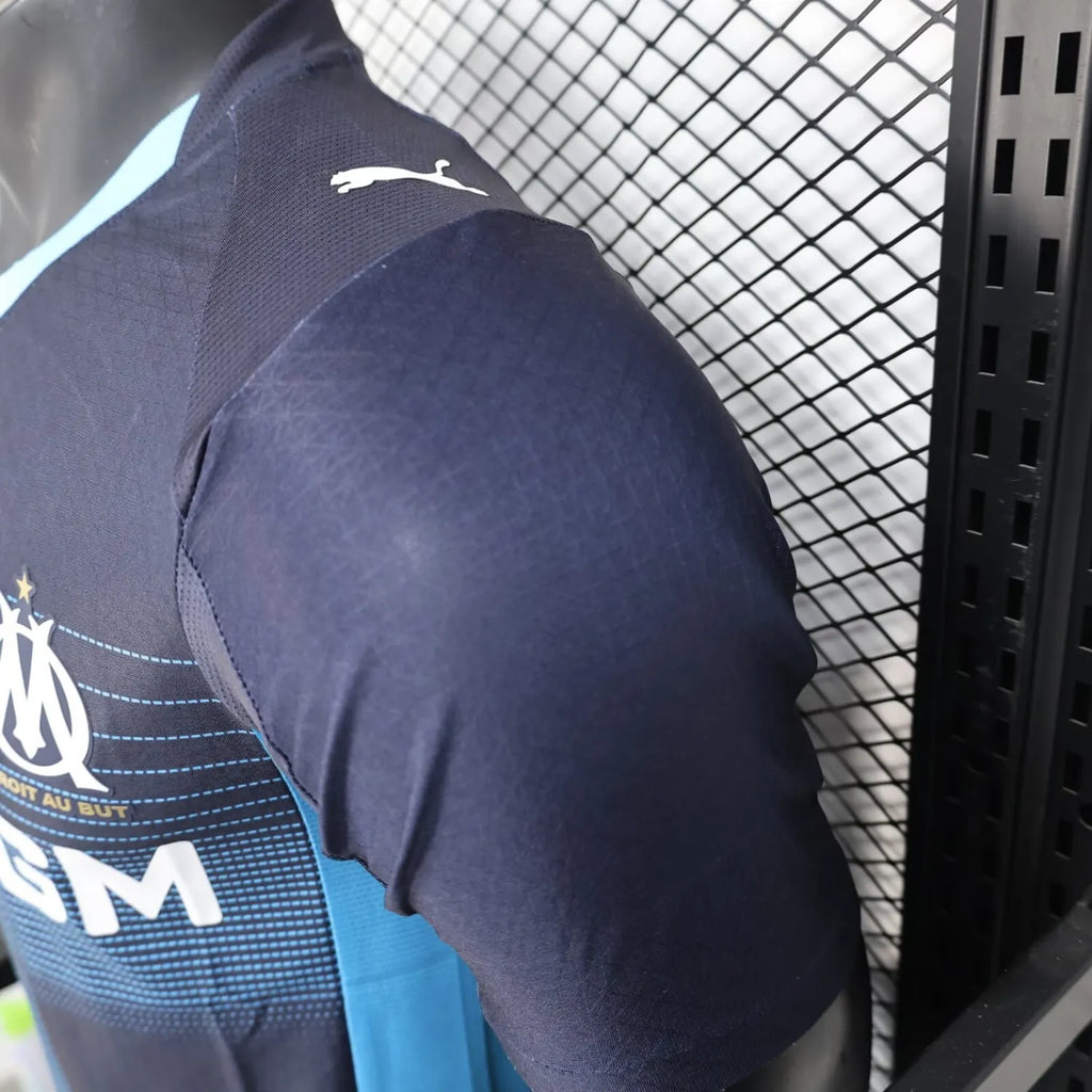 Marseille 2025-2026 Player Version Away Jersey