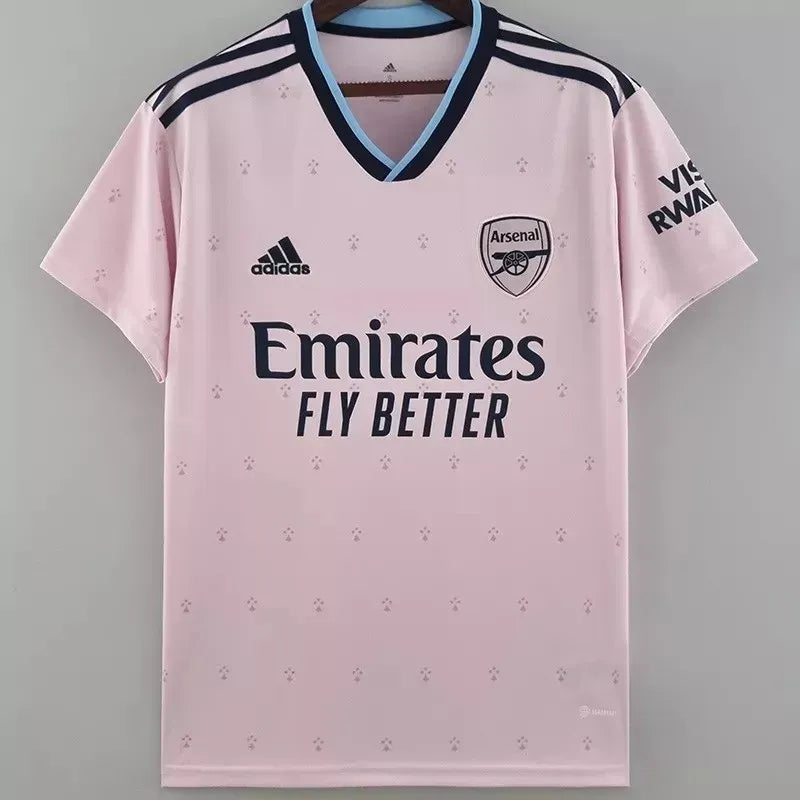 Arsenal 2022-2023 Pink Third Fan Version Jersey