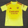 Arsenal 2025-2026 Light Yellow Goalkeeper Fan Version Jersey