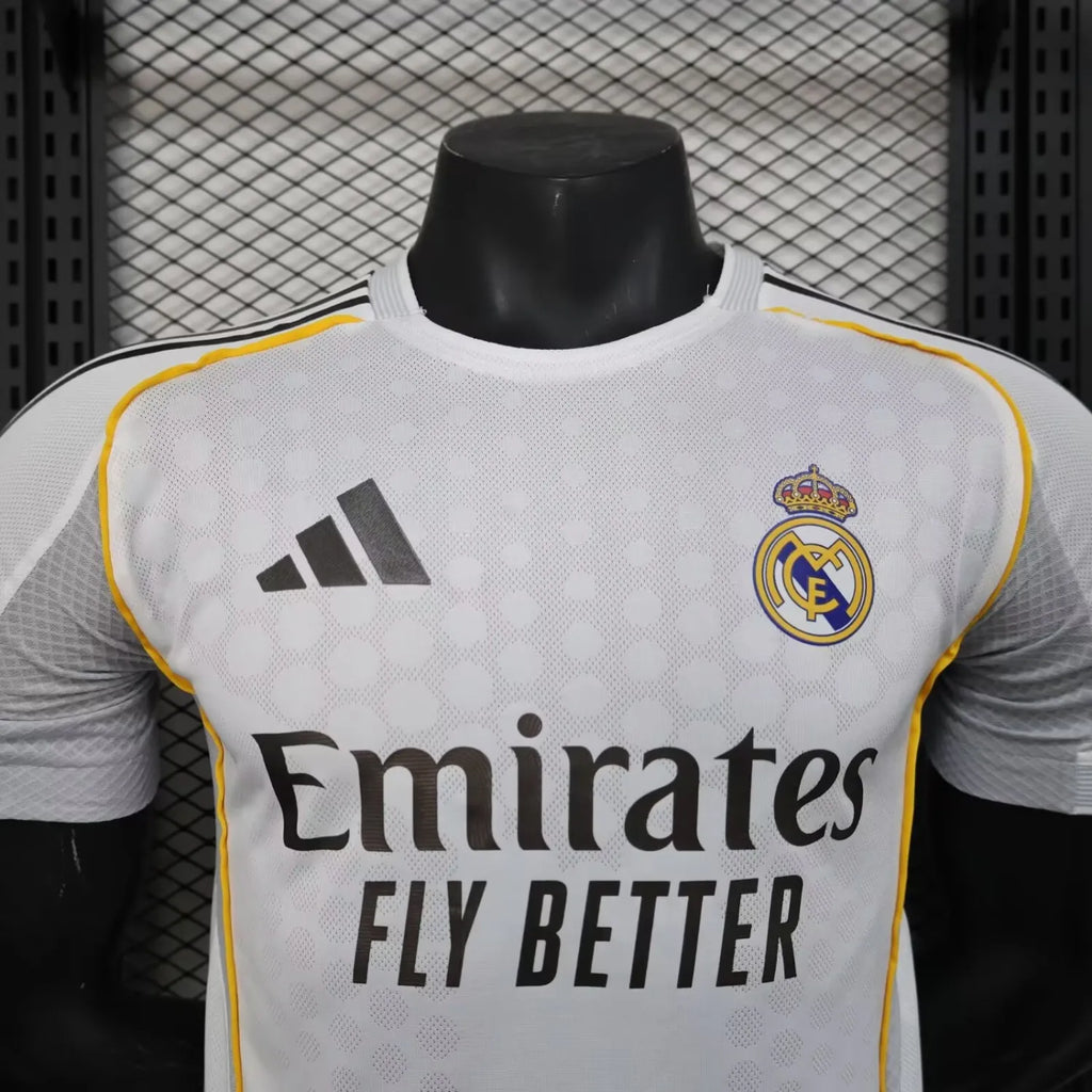 Real Madrid 2025-2026 Player Version Home Jersey