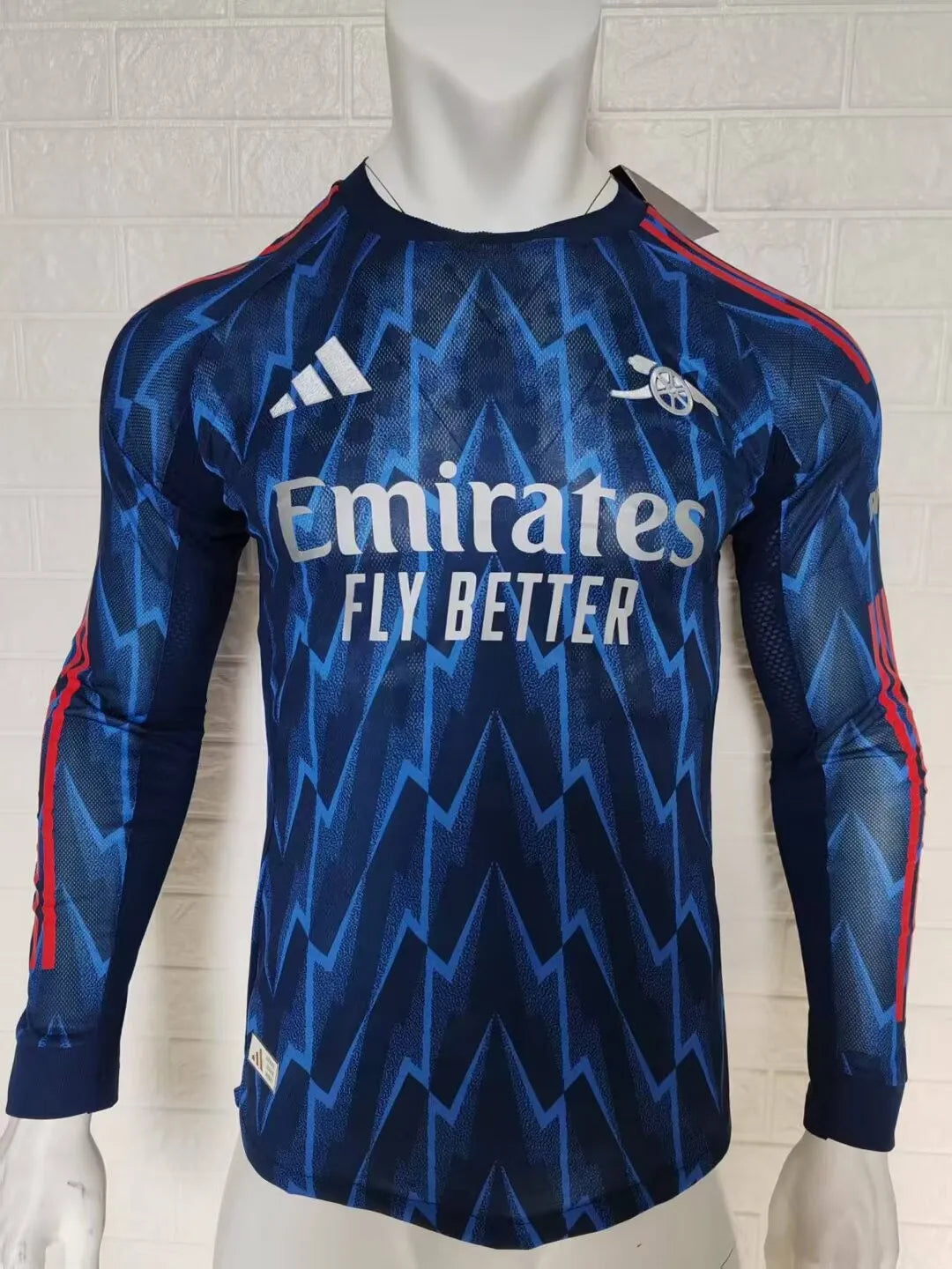 Arsenal 2025-2026 Away Long Sleeve Player Version Jersey