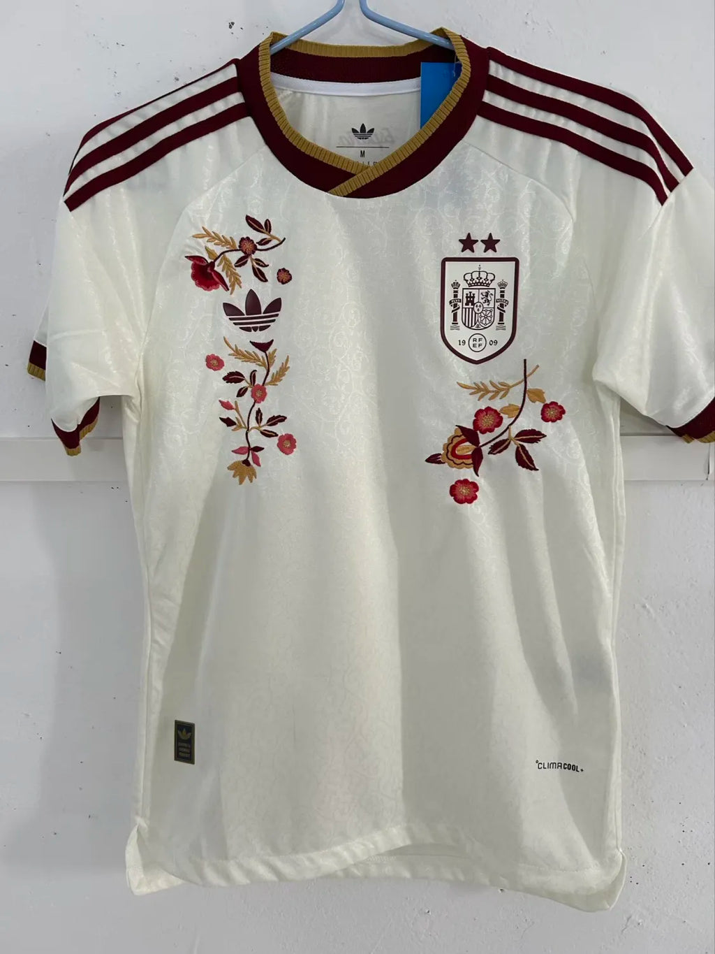 Spain 2026 Embroidered Version Jersey with Two Stars
