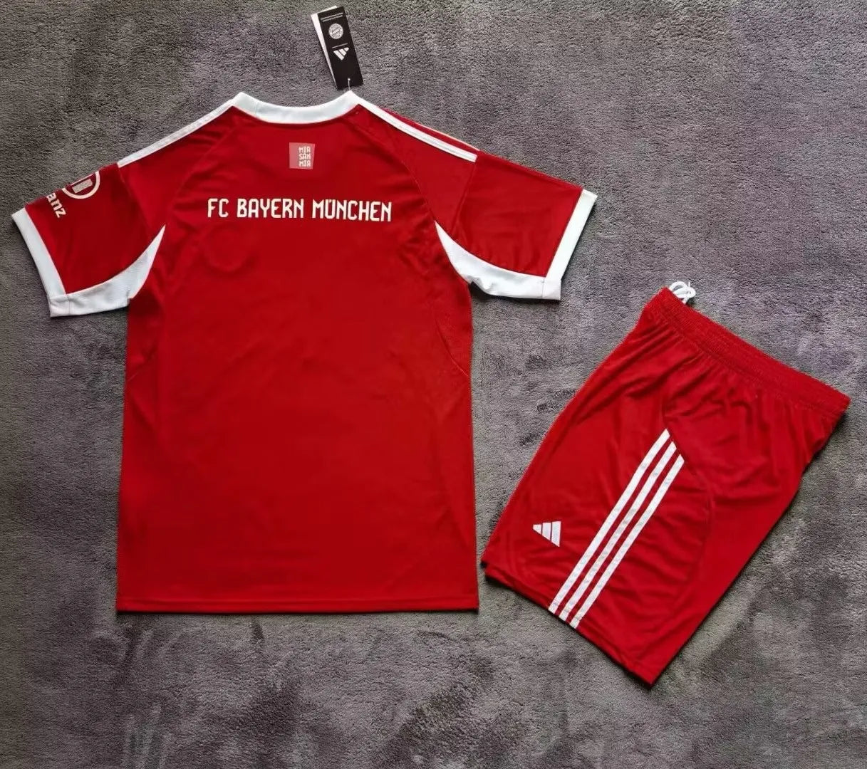 Bayern Munich 2025-2026 Home Jersey and Shorts Set