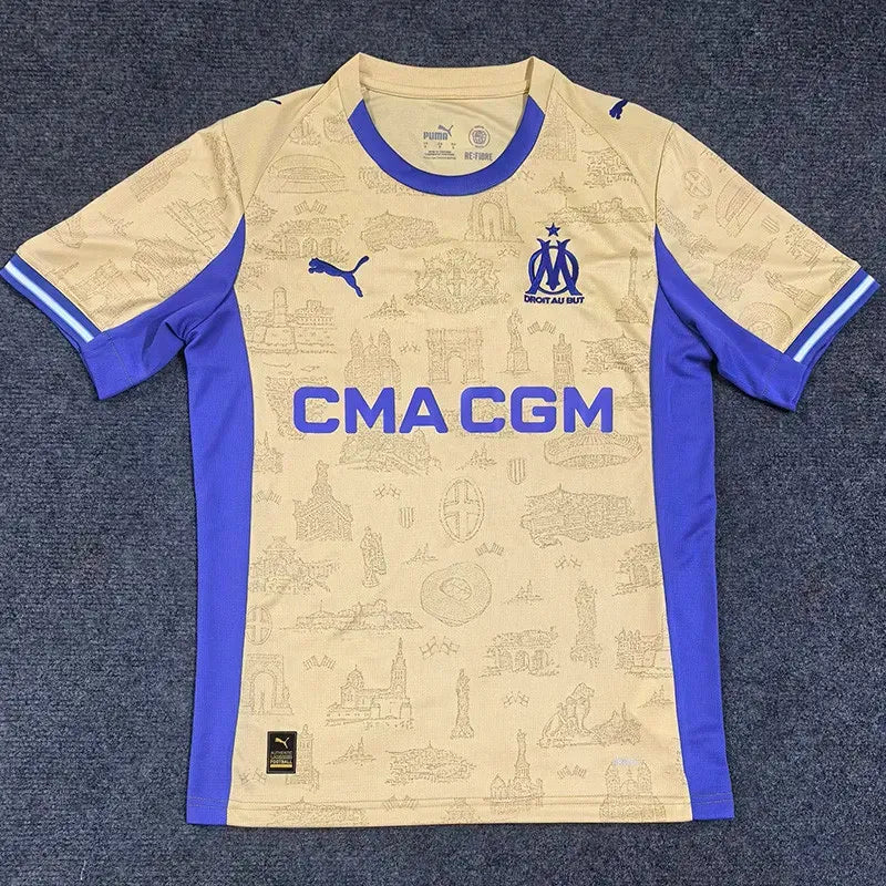 Marseille 2025-2026 Fourth Player Fan Jersey