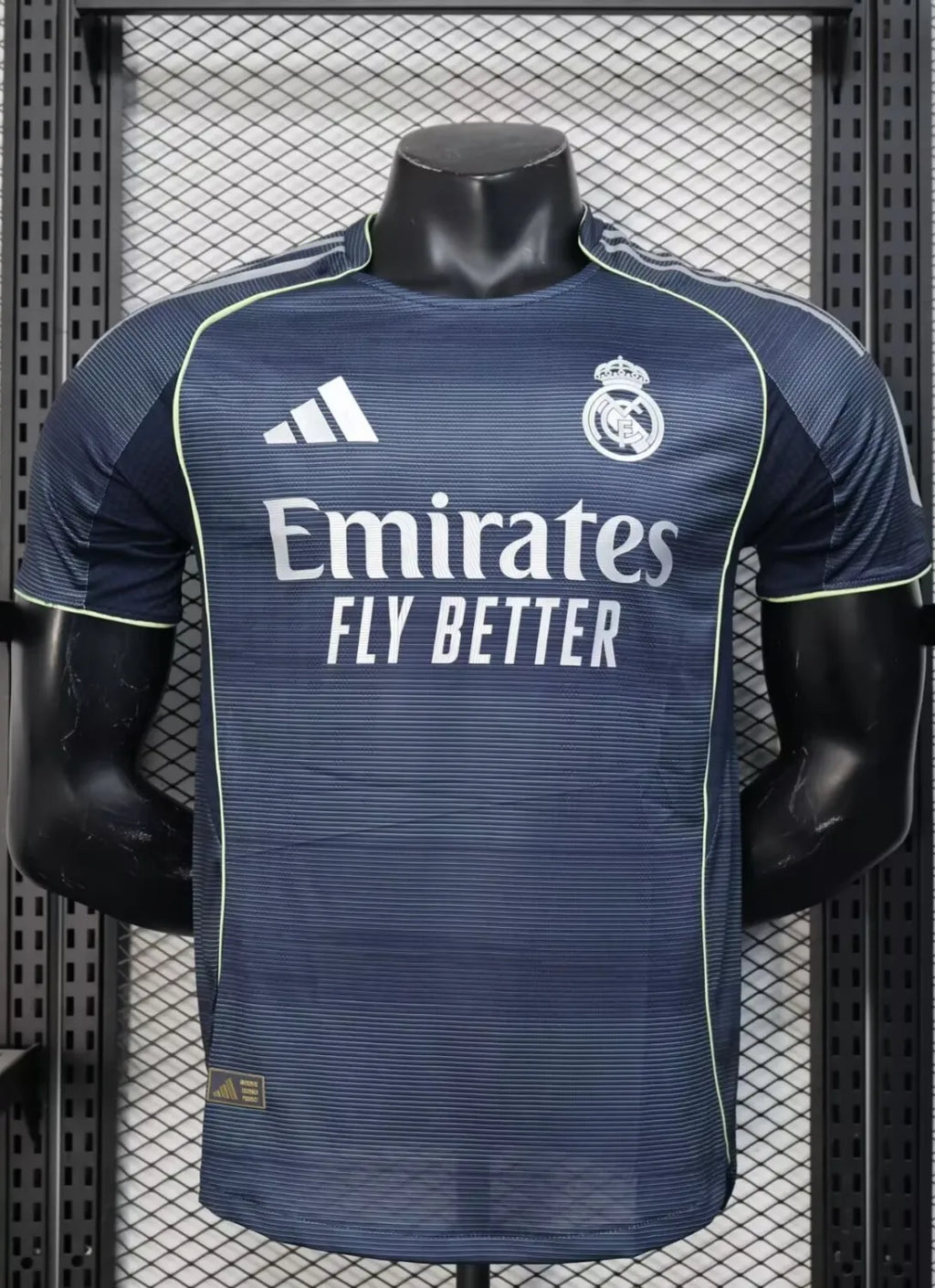 Real Madrid 2025-2026 Player Version Away Jersey