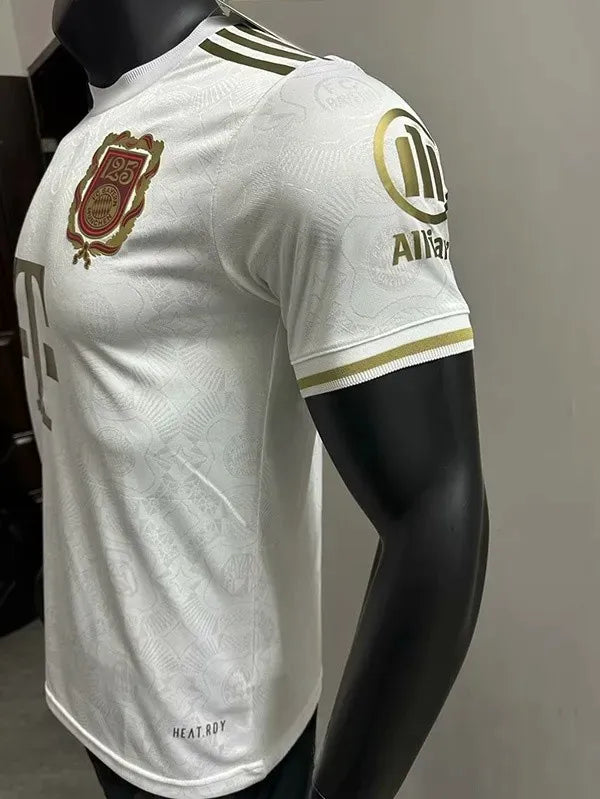 Bayern Munich 2025-2026 White 125th Anniversary Player Version Jersey