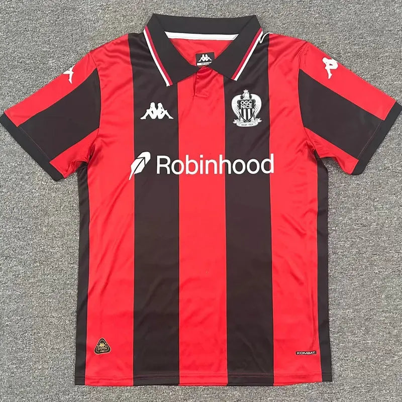 Nice 2025-2026 Fan Version Home Jersey