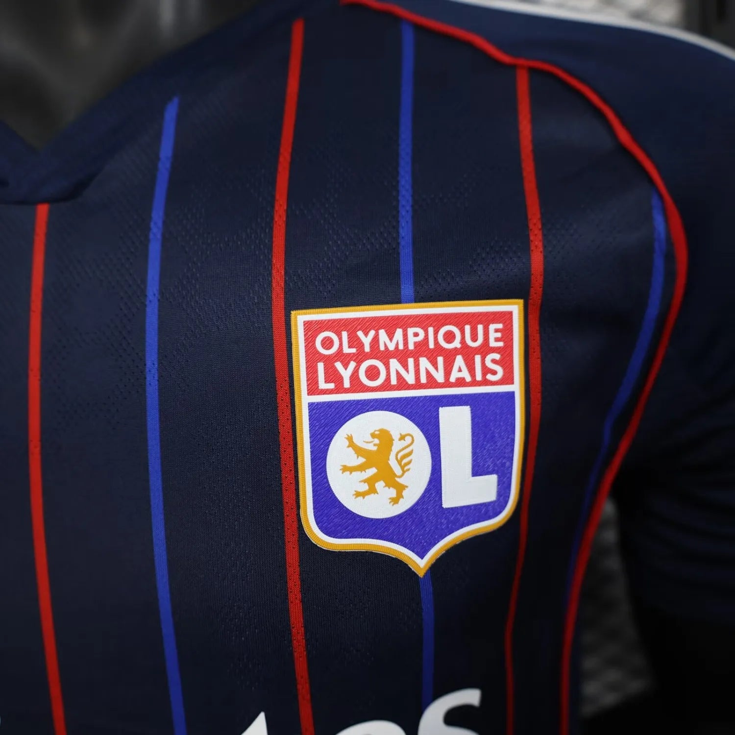 Lyon 2025-2026 Player Version Away Jersey