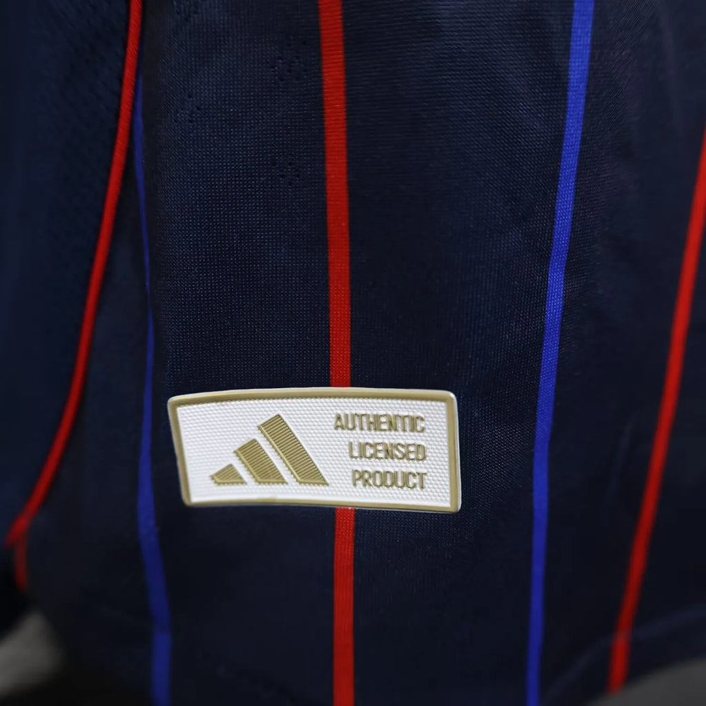Lyon 2025-2026 Player Version Away Jersey