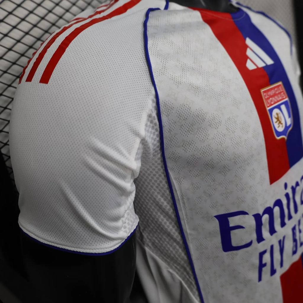 Lyon 2025-2026 Player Version Home Jersey