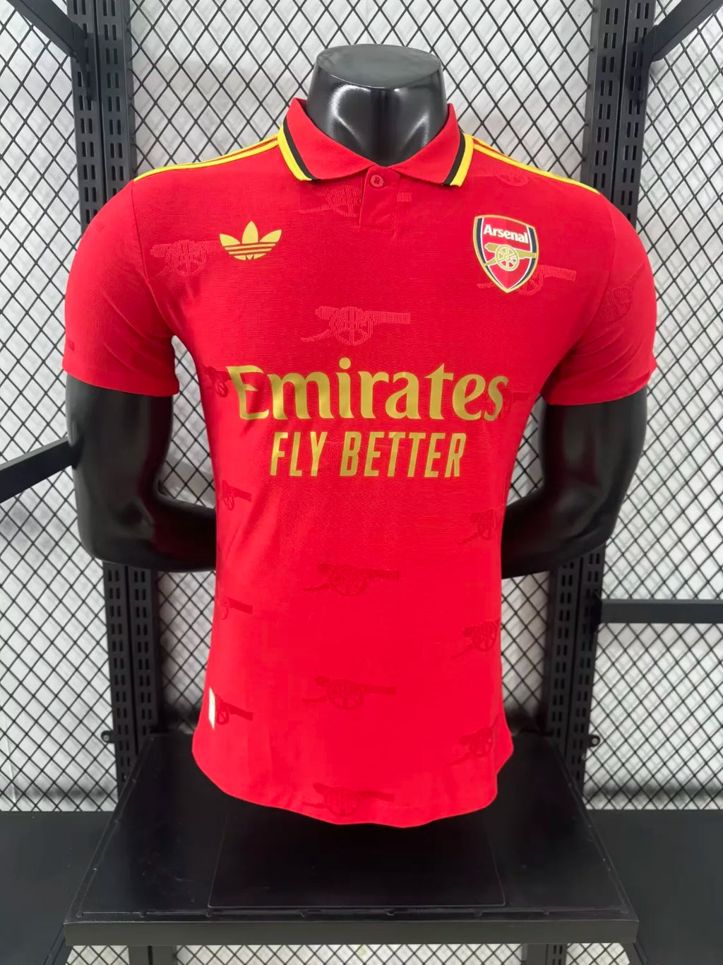Arsenal 2025-2026 Red Special Edition Trefoil Player Version Jersey