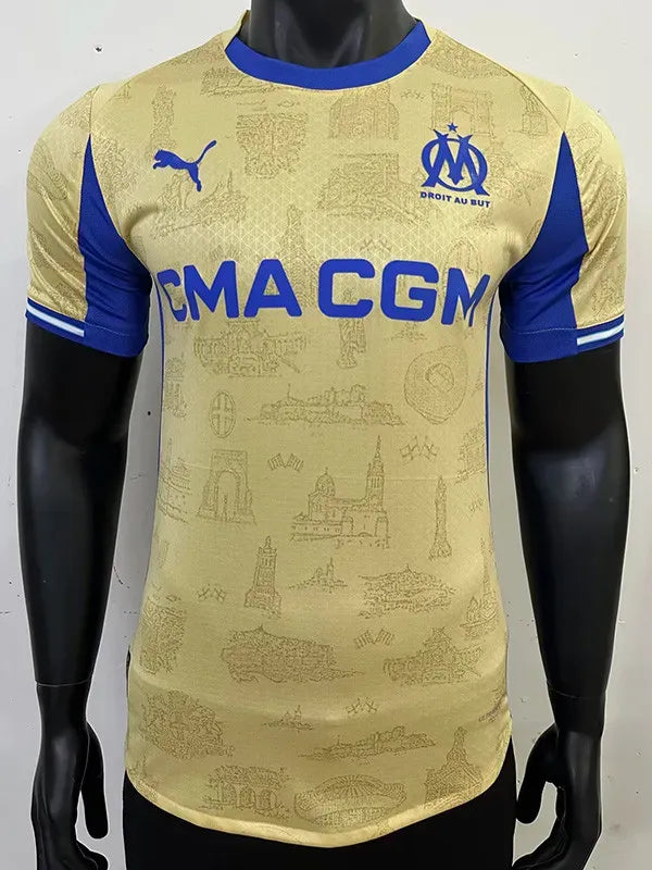 Marseille 2025-2026 Fourth Player Version Jersey