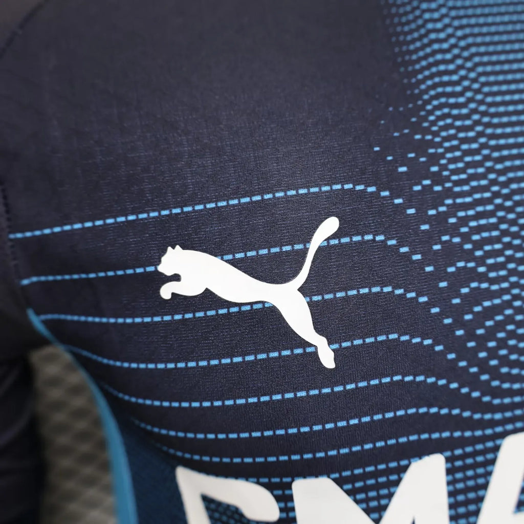 Marseille 2025-2026 Player Version Away Jersey