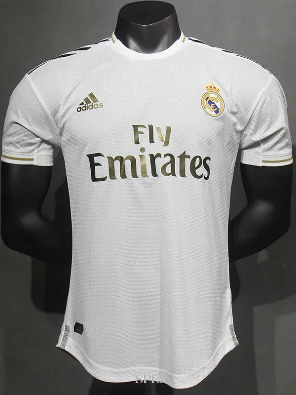 Real Madrid 2019-2020 Retro Home Player Version Jersey
