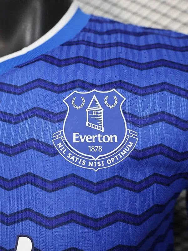 Everton 2025-26 Home Player Version Jersey