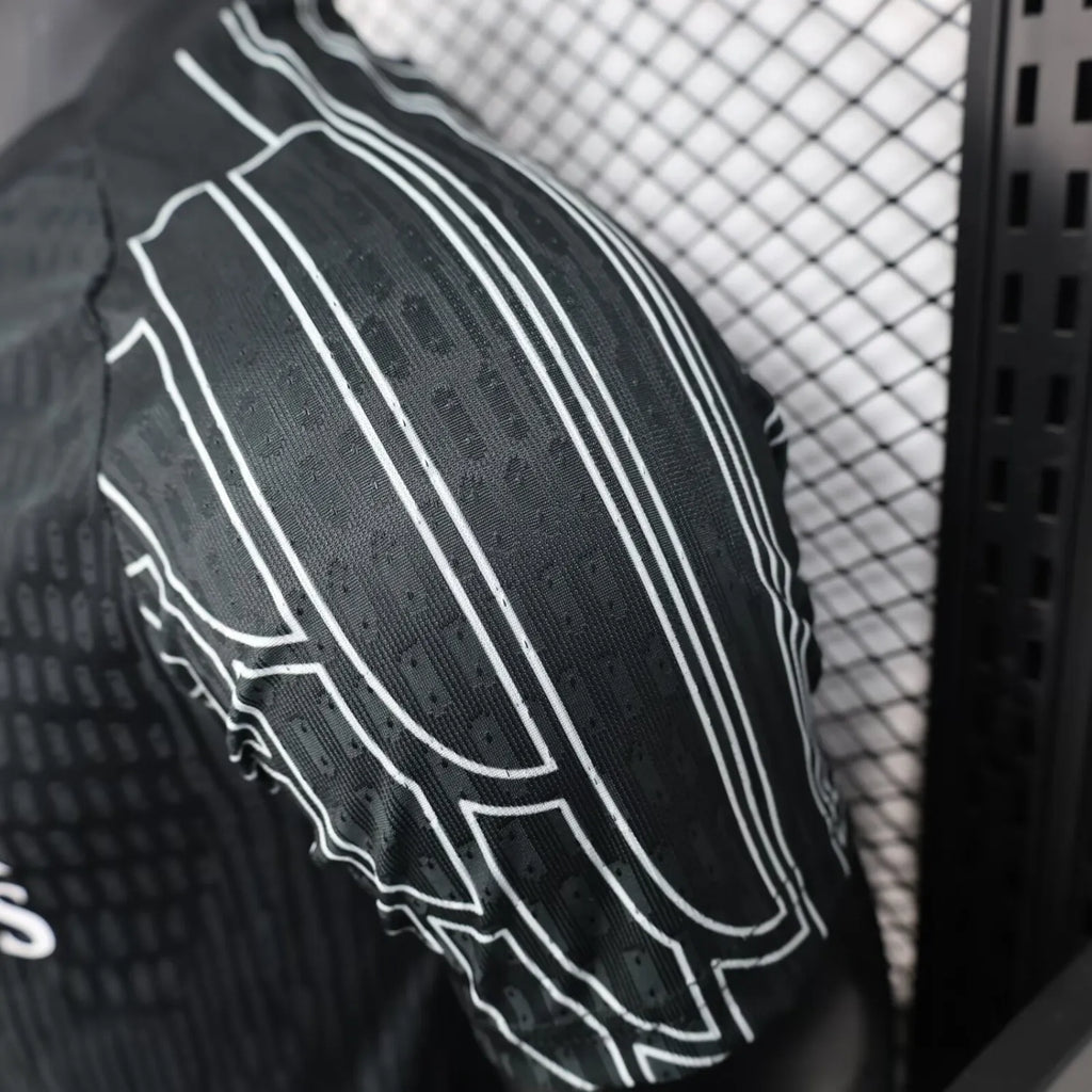 Paris Saint-Germain 2025-2026 Black Goalkeeper Player Version Jersey
